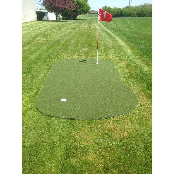 Outdoor Putting & Target Green 6'×15' - 2 Cups - Simply Golf Simulators