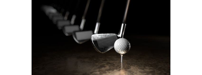 slow motion picture of golf club hitting a golf ball