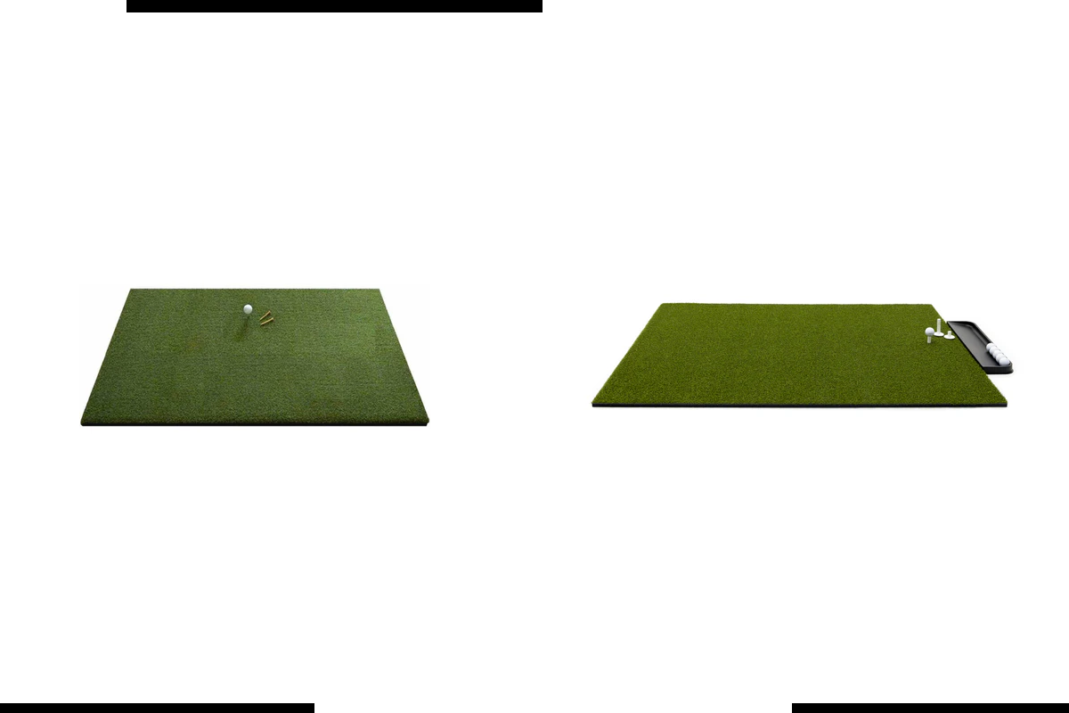 Eagle Golf Hitting Mat with golf ball tray