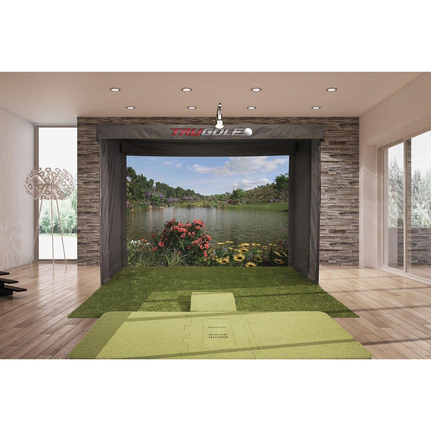 Swinging into Fun: Creating Space for a Golf Simulator at Home and in the Office - Simply Golf Simulators