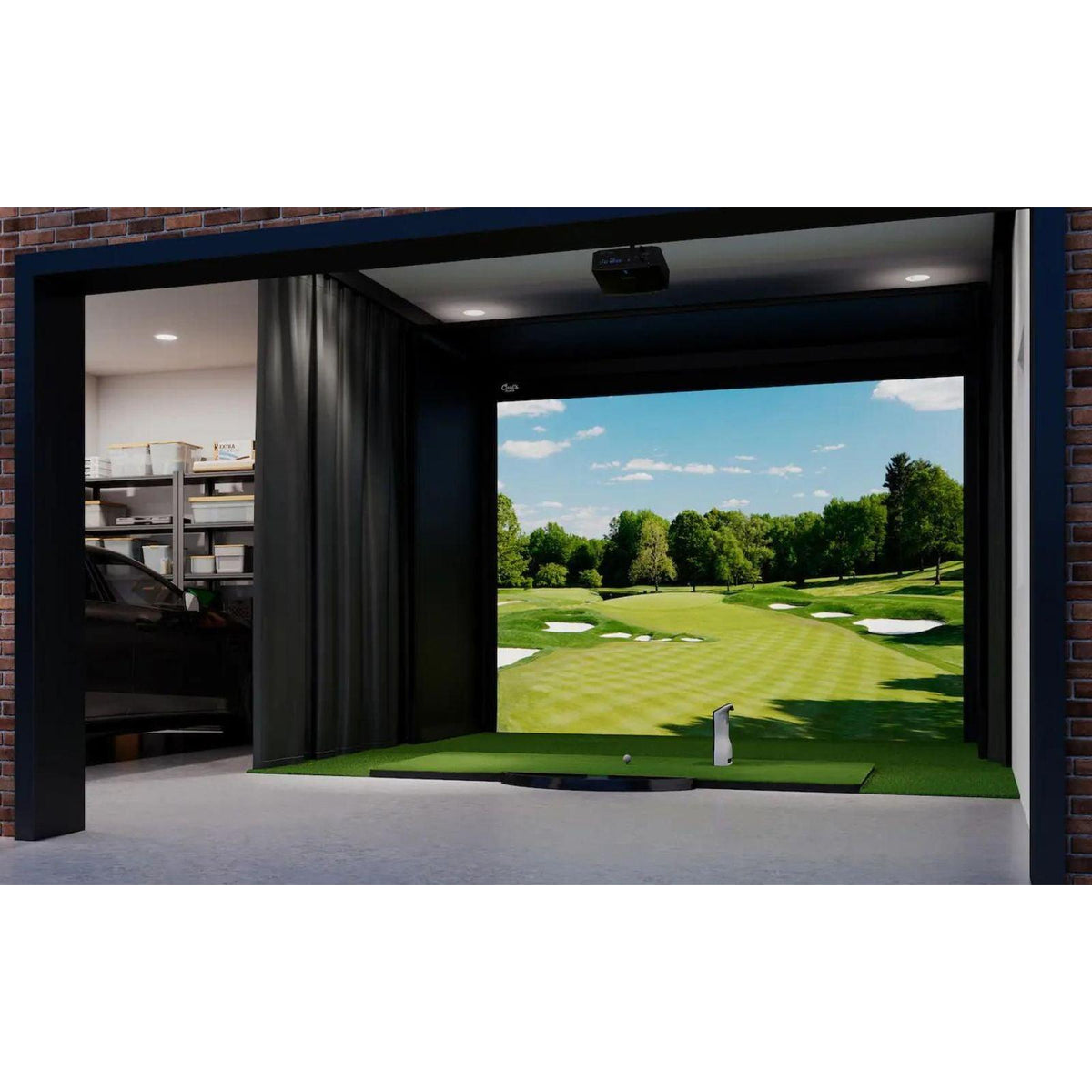 Turning Your Garage Into A Golf Simulator Haven Simply Golf Simulators   Turning Your Garage Into A Golf Simulator Haven Simply Golf Simulators 1200x1200 