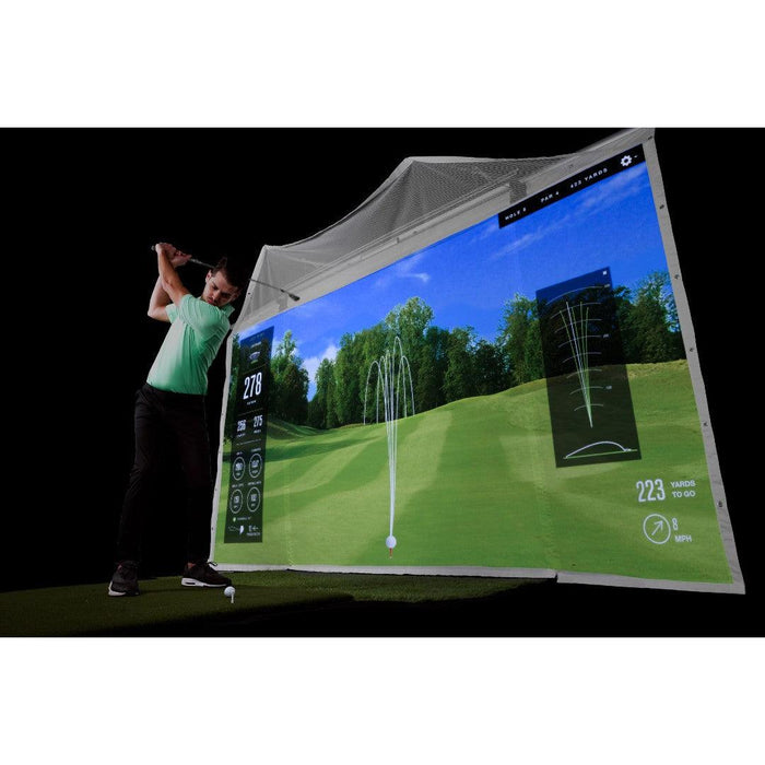 Sc4 Retractable Simulator Package - Simply Golf Simulators