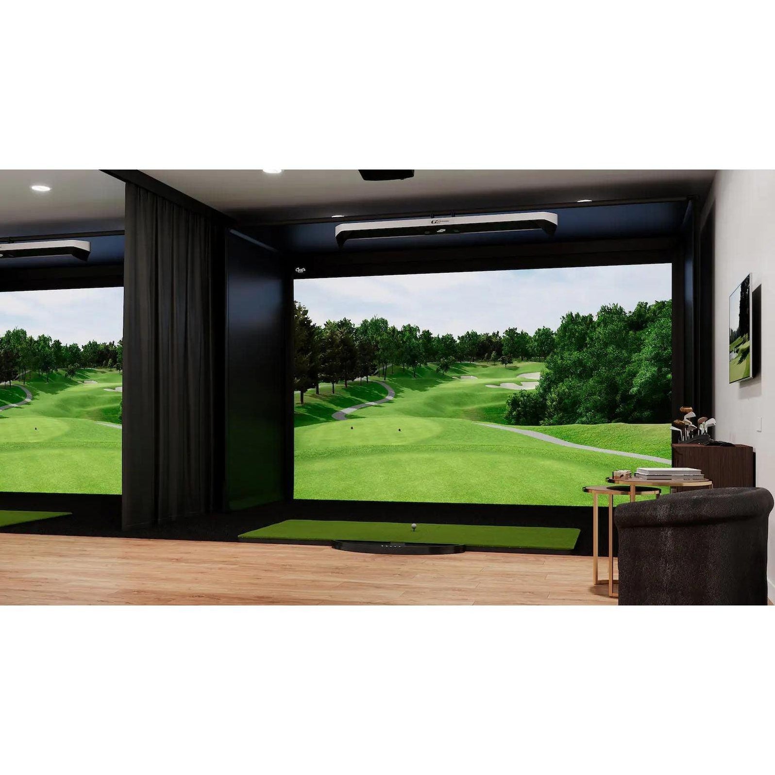 Golf Simulator Curtain — Simply Golf Simulators