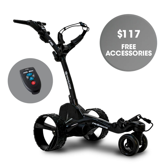 MGI Zip Navigator Remote Control Electric Golf Caddy