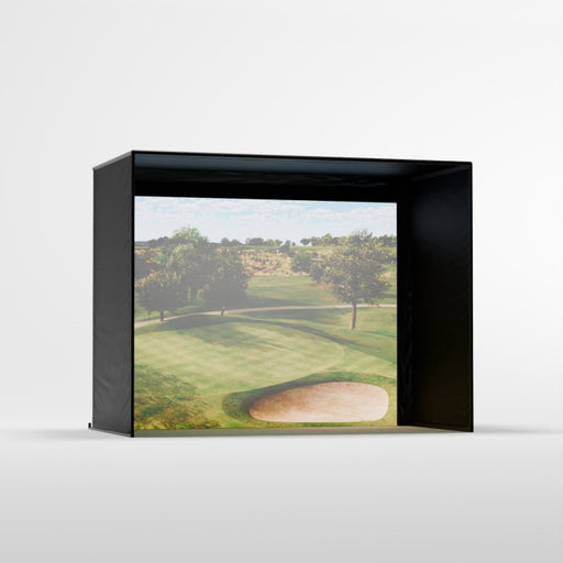 Carl's Place Premium Enclosure for golf simulators 7-7x10