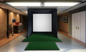 Carl's Place Premium Enclosure for golf simulators, garage setup.
