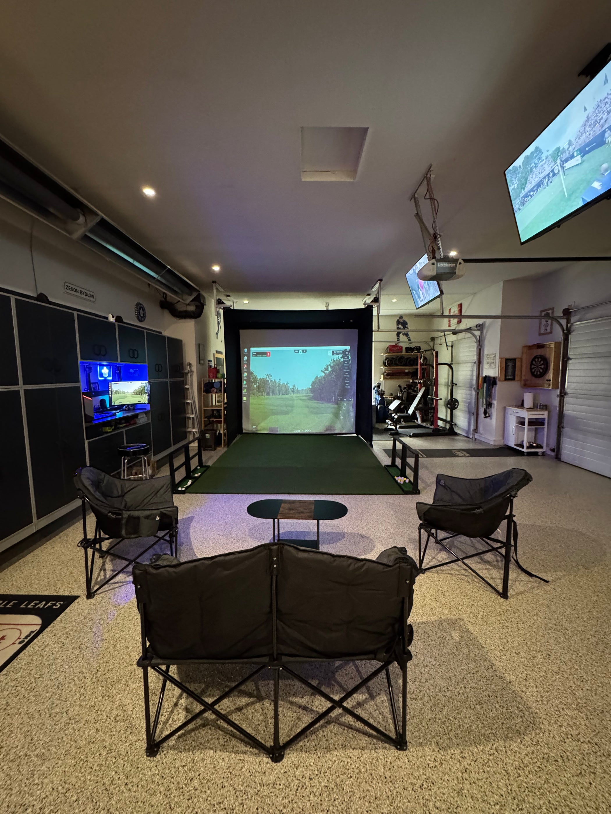 Vanish Series Retractable Golf Enclosure | The SportScreen — Simply ...