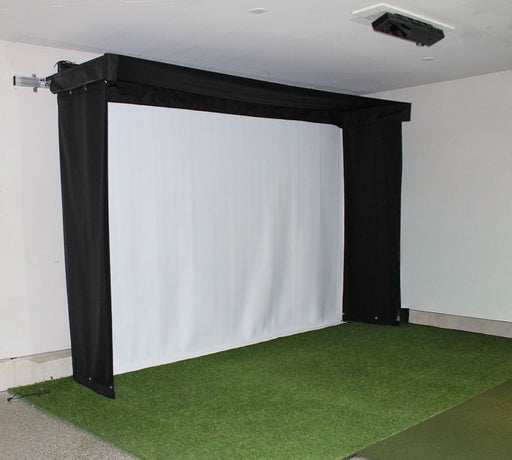 Vanish Lite golf simulaor enclosure