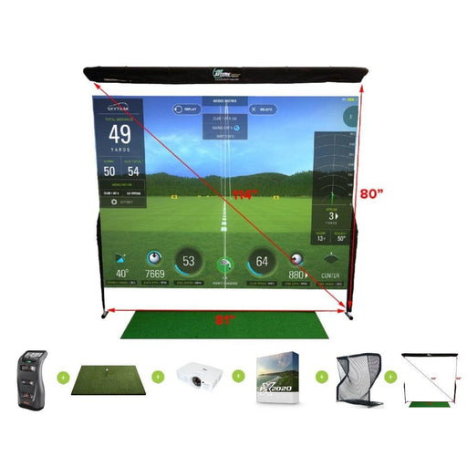 Launch Pro Home Simulator Package - Simply Golf Simulators