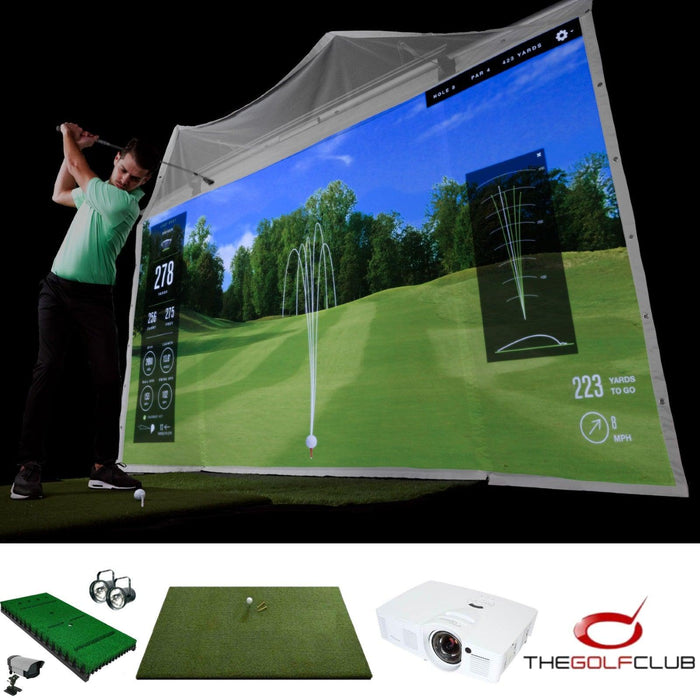 ProTee Retractable Golf Simulator Package - Simply Golf Simulators